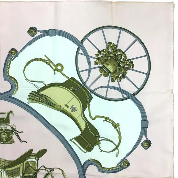 Hermes Springs Silk Scarf, Carre 90 - Picture 4 of 15